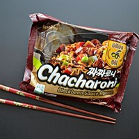 Лапша Samyang б/п Chacharoni с соусом из черных соевых бобов 140г