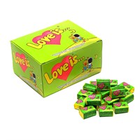 Жевательная резинка Love is  Яблоко- Лимон упаковка 100шт.